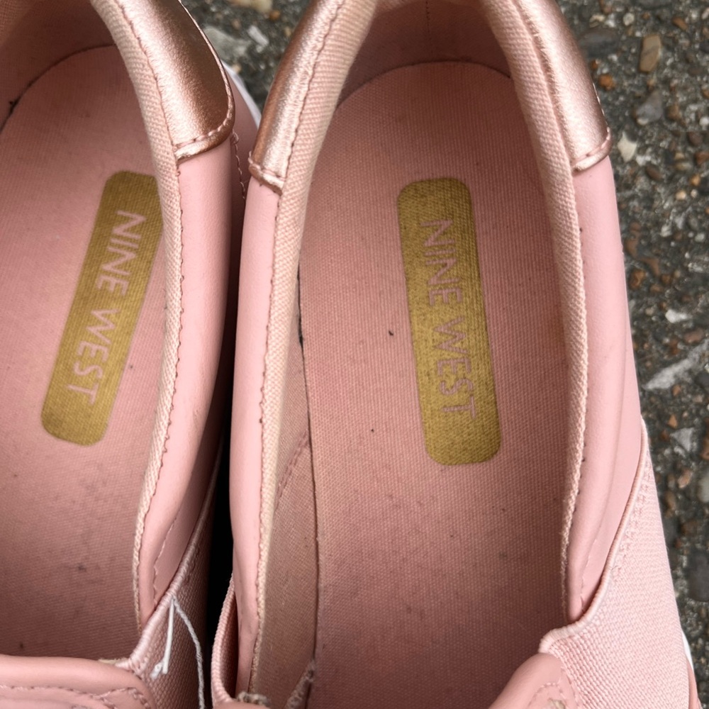 Nine West Blush Quilted Slip-On Sneakers - Picture 3 of 5